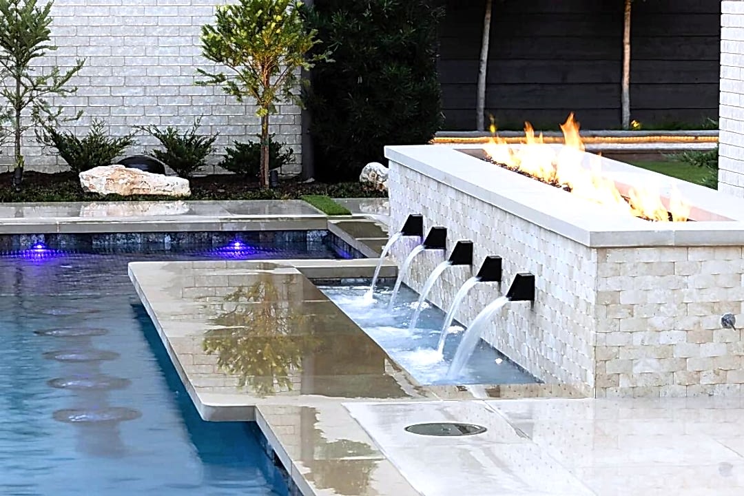 Fire and Water Feature