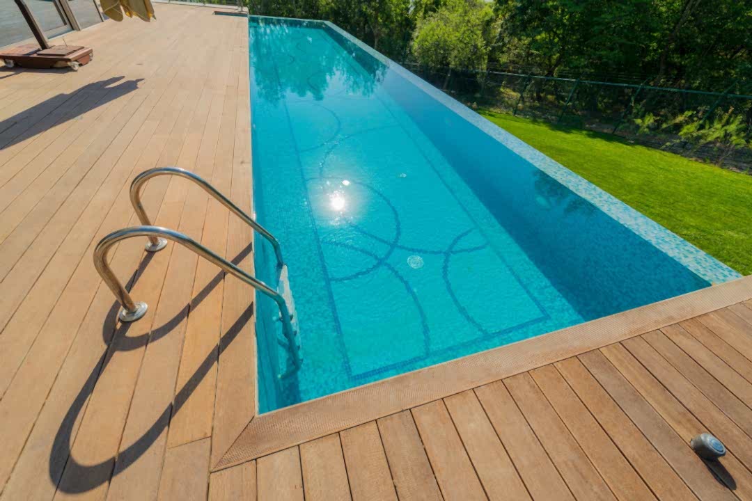 Infinity Pool Installation with Advance Pools Inc