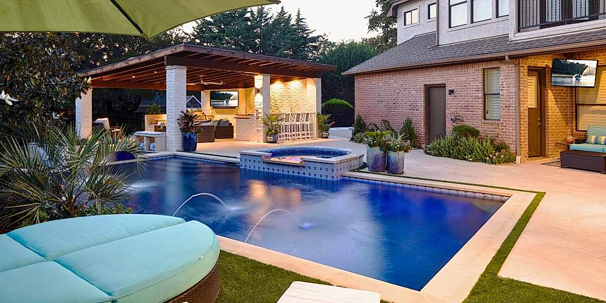 Rectangle Pools blue - Advance Pools